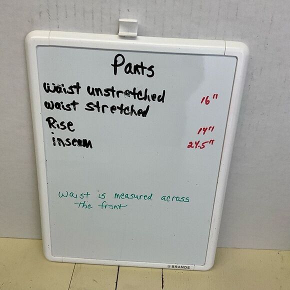 Zara TRF Collection Women's Size Medium Blue Gray Brown Striped Dress Pants - Picture 12 of 12